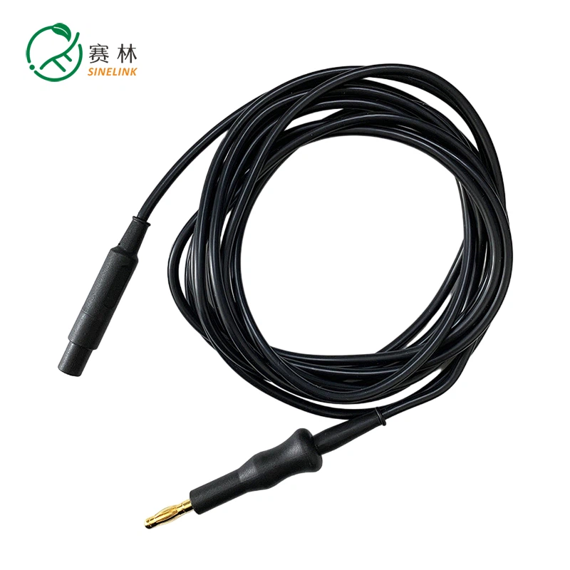 Monopolar Enstrüman 4mm ila 3mm Kabloları